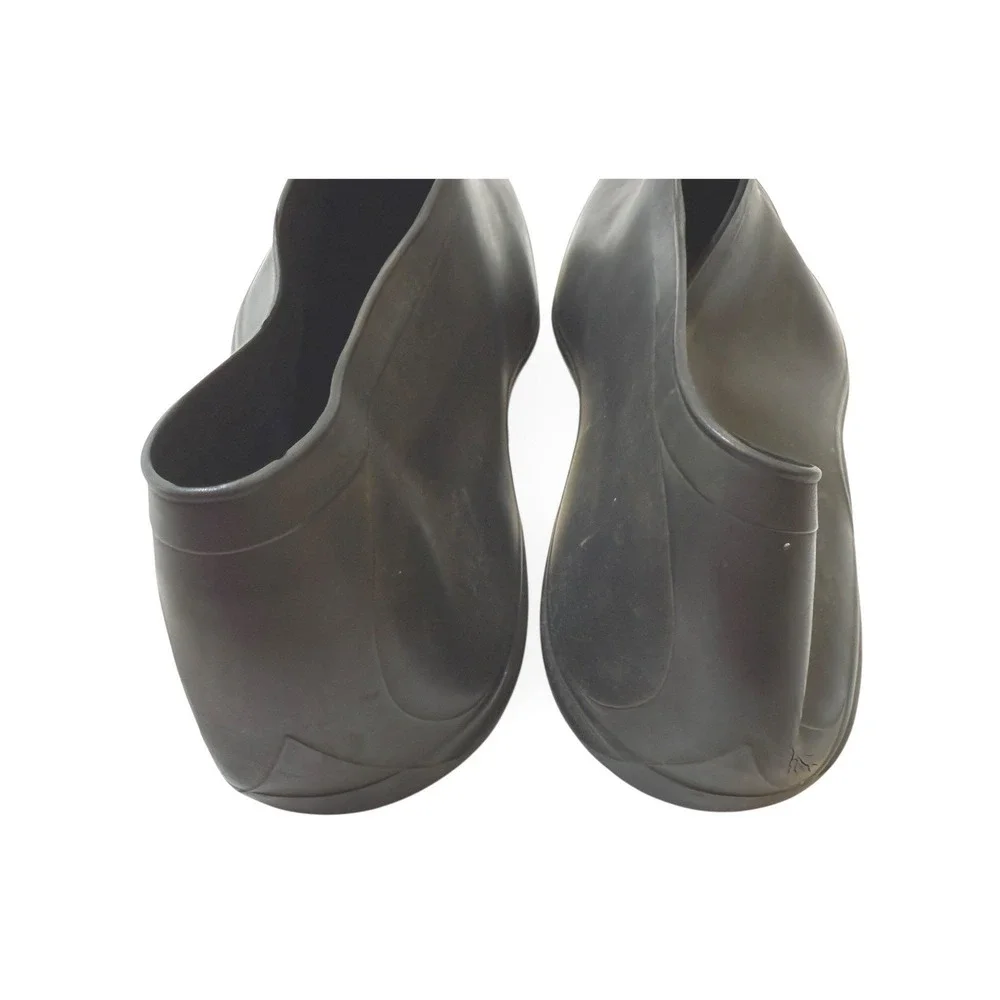 Tingley Medium‎ Black Rubber Slip On Work Shoes Overshoes Men Women USA